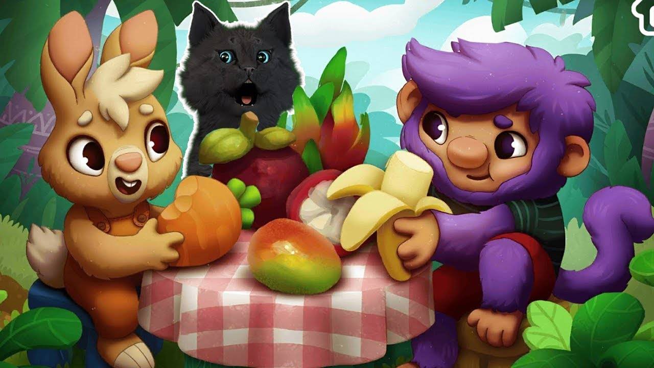 ЧИТАЕМ СКАЗКУ УРОК ДЛЯ ОБЕЗЬЯНКИ 🐱 С ГОВОРЯЩИМ СУПЕР КОТОМ ( ИГРА для ДЕТЕЙ ) ANDROID #175 смотреть онлайн