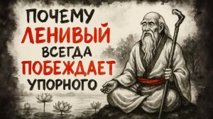 КТО ПОНЯЛ ЖИЗНЬ, ТОТ НЕ Спешит ✅  ЛАО ЦЗЫ