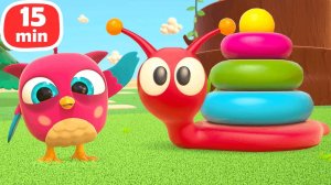 Хоп Хоп и волшебная улитка: танцы, пирамидки и сюрпризы!