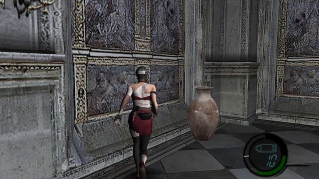 Resident Evil 4 Ада в Разуме Леон Башня Живая Статуя Рамона Салазара #19