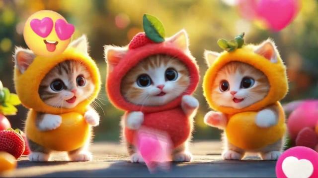 очень смешные костюмчики котят