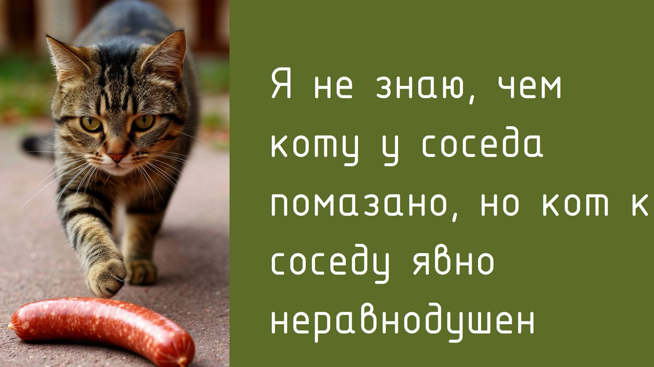 Как кот по даче бродил