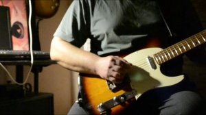 Лучшая электрогитара для начинающего! Телекастер JET JT-300 SB. Пробуем играть "Полковника"