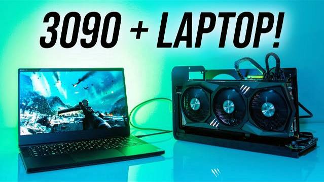 RTX 3090 Gaming Laptop 🤯 2080 Ti eGPU Comparison смотреть онлайн