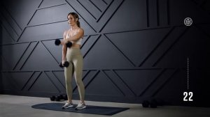 Heather Robertson Day 37_ Unilateral Upper Body Strength  TABATA Finisher _ HR12WEEK 4.0