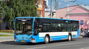 Автобус Mercedes-Benz O530 Citaro (АР 201 22). Покатушки по Барнаулу/ Mercedes-Benz O530 Bus. Reise