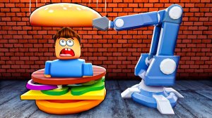 О НЕТ! МЕНЯ ПРЕВРАТИЛИ в СОЧНЫЙ БУРГЕР! 😱 ЧТО ТЕПЕРЬ ДЕЛАТЬ в РОБЛОКС