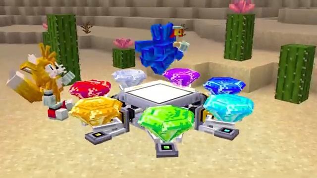 Трейлер Minecraft x Sonic (Sonic Add-On Super, обновление) смотреть онлайн