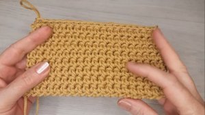 Супер плотный узор крючком для ковров и сидушек