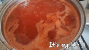 Вкусные хрустящие огурцы в томатном соусе на зиму!