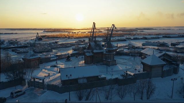 Обдорский острог, Салехард. Достопримечательность для туристов. Directed by iMakers for VizitYamal. смотреть онлайн