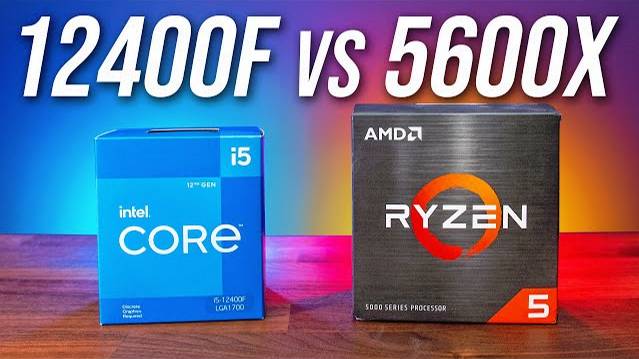 Intel i5-12400F vs AMD Ryzen 5 5600X - Best 6 Core CPU? смотреть онлайн