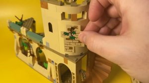 Its made from Lego Harry Potter!