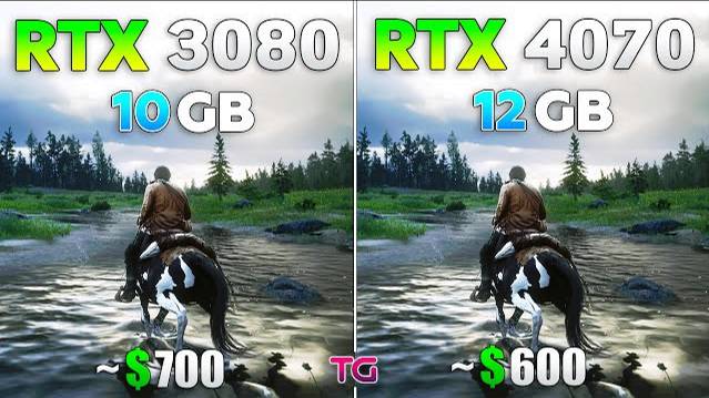 RTX 4070 vs RTX 3080 - Test in 10 Games смотреть онлайн