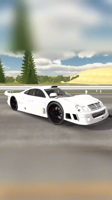 FLYING Mersedes CLR! Conflict On Road Car Parking Multiplayer #shorts #carparkingmultiplayer