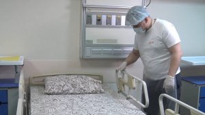 Технология текущей уборки в палате методом Свеп Про