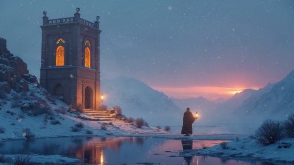 Persian Frosted Sanctuary ｜ Mystical Dark Refuge