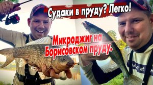 Рыбалка в жару! Ловля в столице на микроджиг разных видов рыб