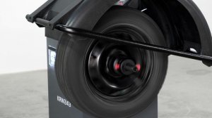 Балансировочный станок полуавтомат, педаль, лазер KraftWell