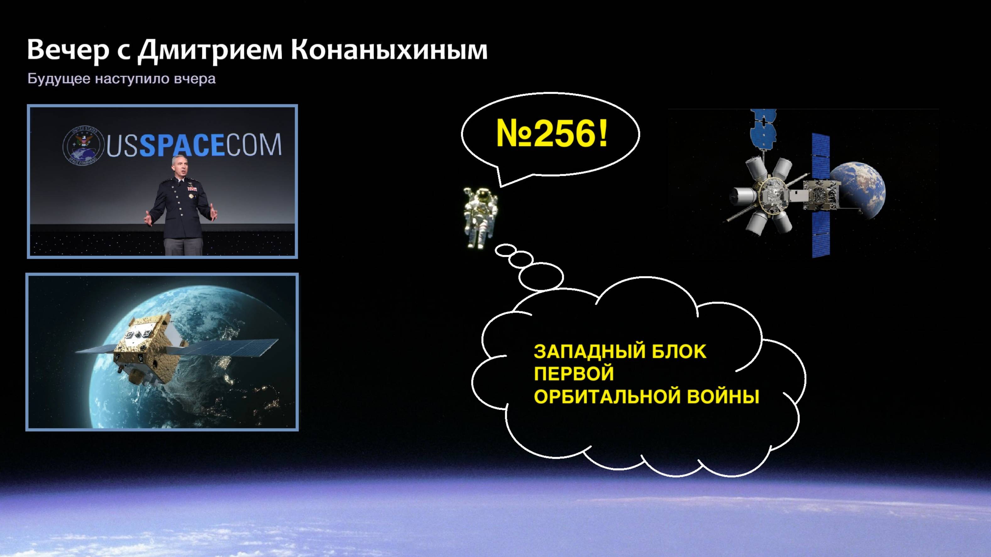 Вечер с Дмитрием Конаныхиным №256 "Западный блок Первой орбитальной войны" смотреть онлайн