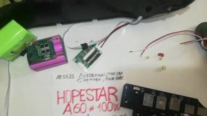 Hopestar A60,  ремонт замена аккумулятора 15Ah =10÷15 часов музыки