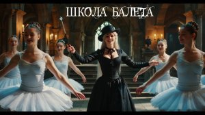 "Школа балета" - в стиле фильма о Гарри Поттере с помощью ИИ.