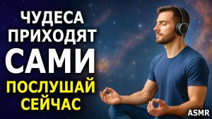Притяни НЕВЕРОЯТНЫЕ чудеса и счастливые перемены СРАЗУ — ASMR медитация