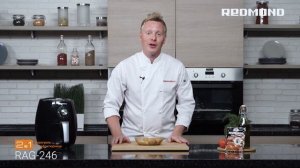 Просто и вкусно. Курица с маринадом "Трапеза" в новом аэрогриле REDMOND RAG-246