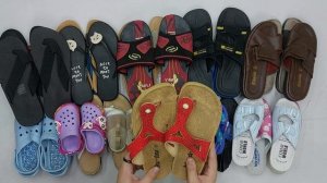 38759 ПРОДАН Пляжная обувь, 1пак, pantofole estive, секонд (extra) оптом