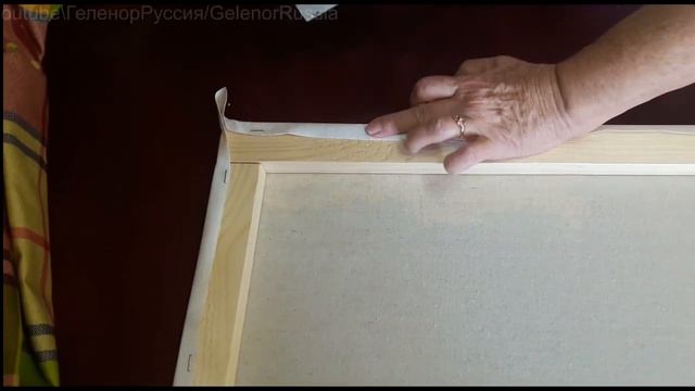 Как натянуть холст на подрамник, своими женскими руками. Картина по номерам смотреть онлайн