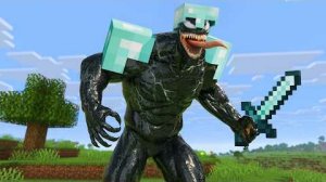 Веном в Майнкрафте. Venom in Minecraft