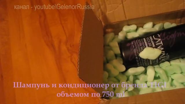 Tigi шампунь и кондиционер. Обзор посылочки с английского сайта Feelunique. смотреть онлайн