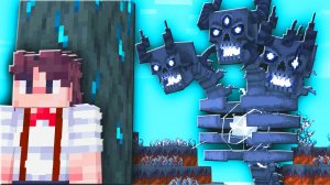 Пережил вторжение ЗАРАЖЕННОГО ИССУШИТЕЛЯ в Майнкрафт!