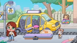 Avatar World:  летим на самолете в отпуск история рутина семье 🚕✈️🚍 1 часть (107 серия)