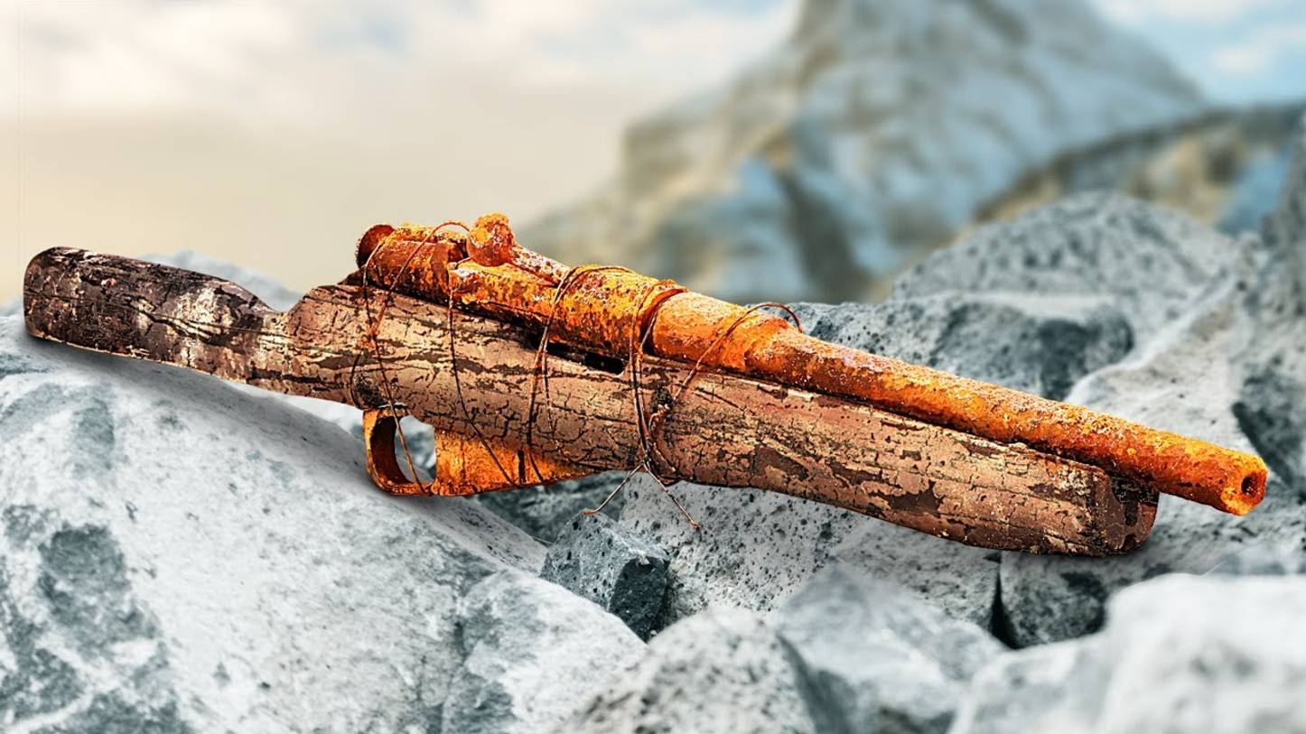 ОБРЕЗ МОСИНА ДО И ПОСЛЕ — РЕСТАВРАЦИЯ РЖАВОГО РАРИТЕТА! смотреть онлайн