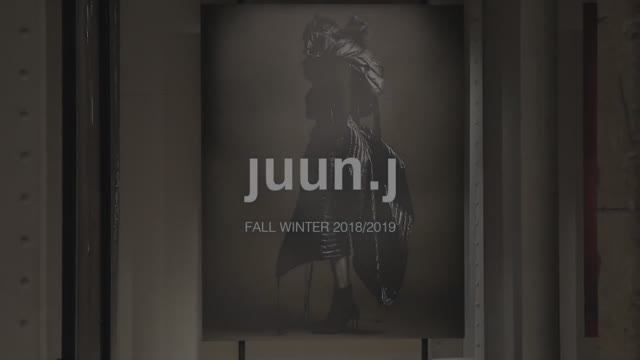 Показ коллекции Juun.J осень-зима 2018-2019