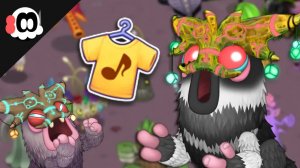 КОСТЮМ ПАНДЫ НА ЧАРОДЕЙЧИКА В My Singing Monsters (ФАНМЕЙД Мои Поющие Монстры)