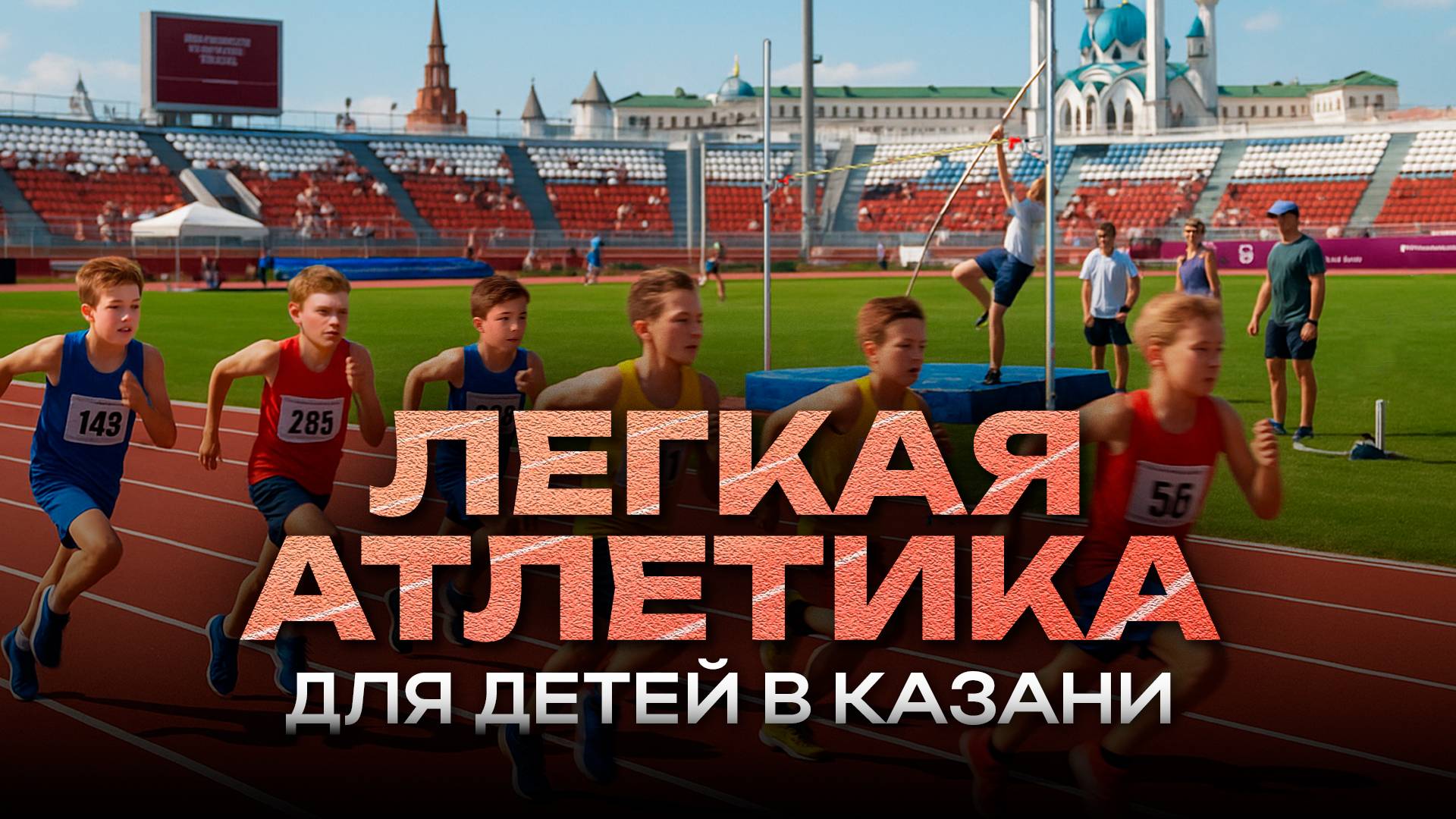Где в Казани растят чемпионов по легкой атлетике 🏃 смотреть онлайн
