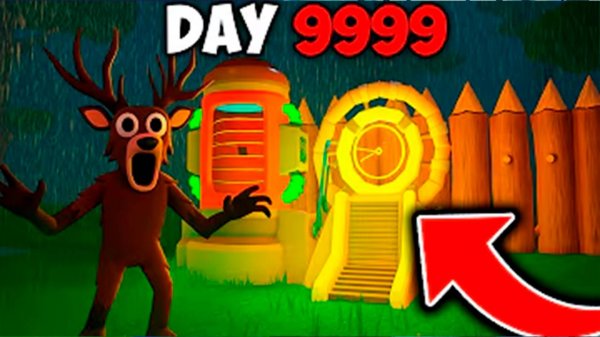 Я ПРОЖИЛ 10 000 ДНЕЙ И ВЫПОЛНИЛ СЕКРЕТНОЕ ЗАДАНИЕ в игре «99 ночей в лесу» в Roblox