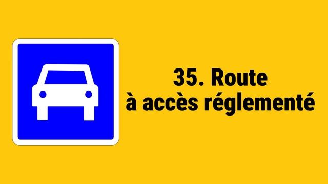PANNEAUX DE SIGNALISATION importants que tu dois connaître pour conduire - En français смотреть онлайн