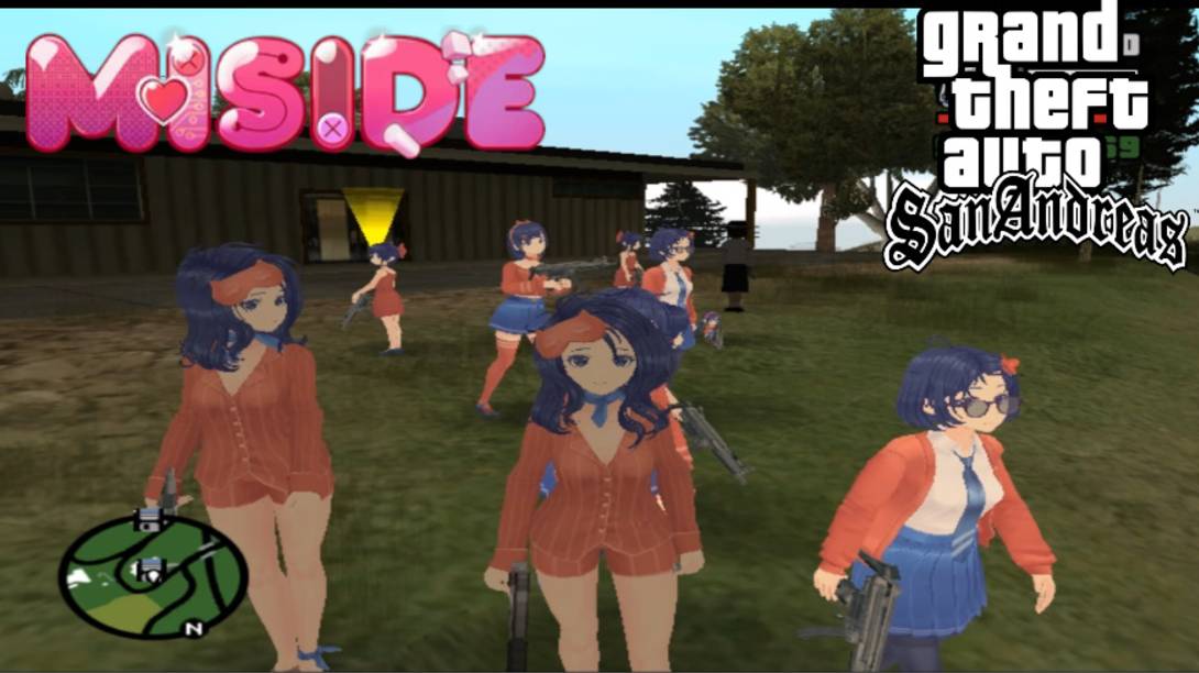 GTA San Andreas Миты из Mi Side ! смотреть онлайн