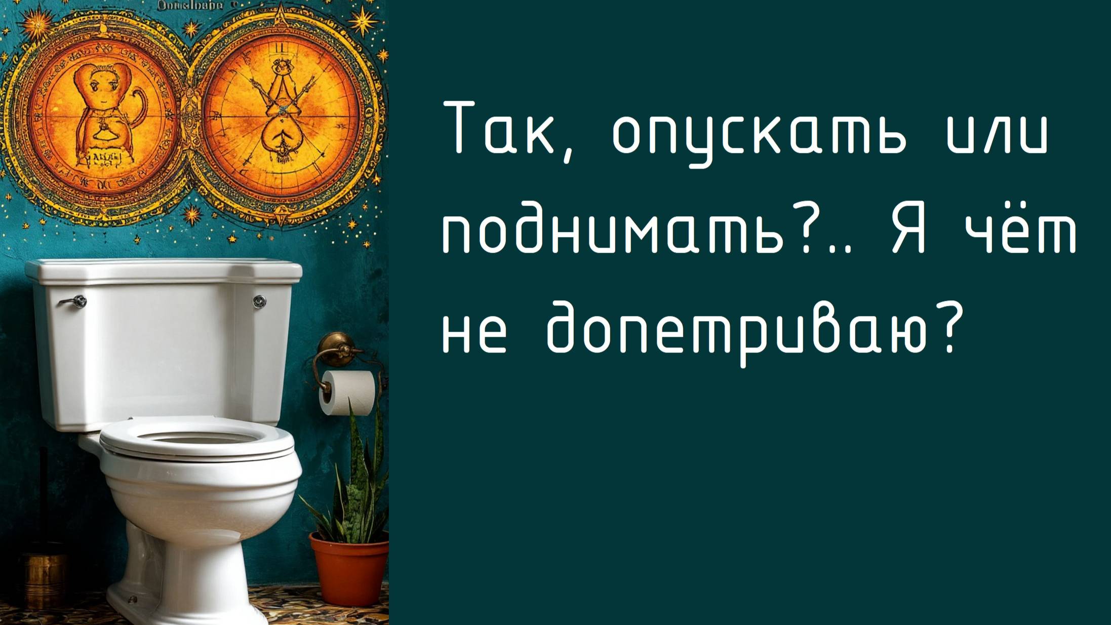 Унитазный гороскоп, или Как найти свою половинку