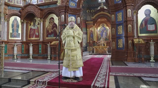 Проповедь митрополита Воронежского и Лискинского Леонтия в Благовещенском кафедральном соборе смотреть онлайн