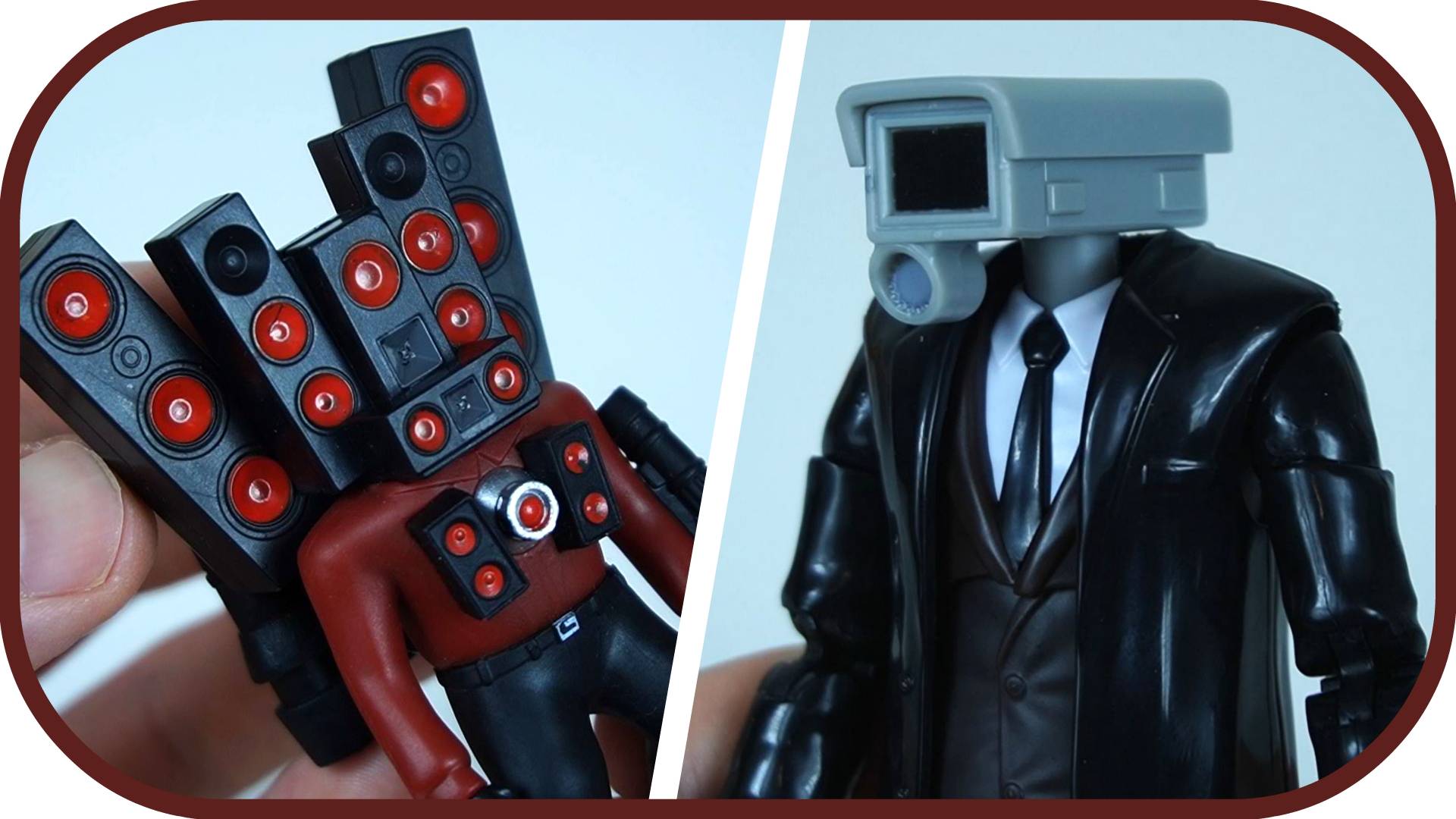 СКИБИДИ Туалет – фигурки агентов: Камерамен, ТВ Мен, Спикермен Титан. Оригинальные Skibidi Toilet. смотреть онлайн