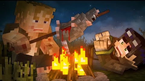 ЛЮДИ БОЛОТ- Страшилки Minecratt смотреть онлайн