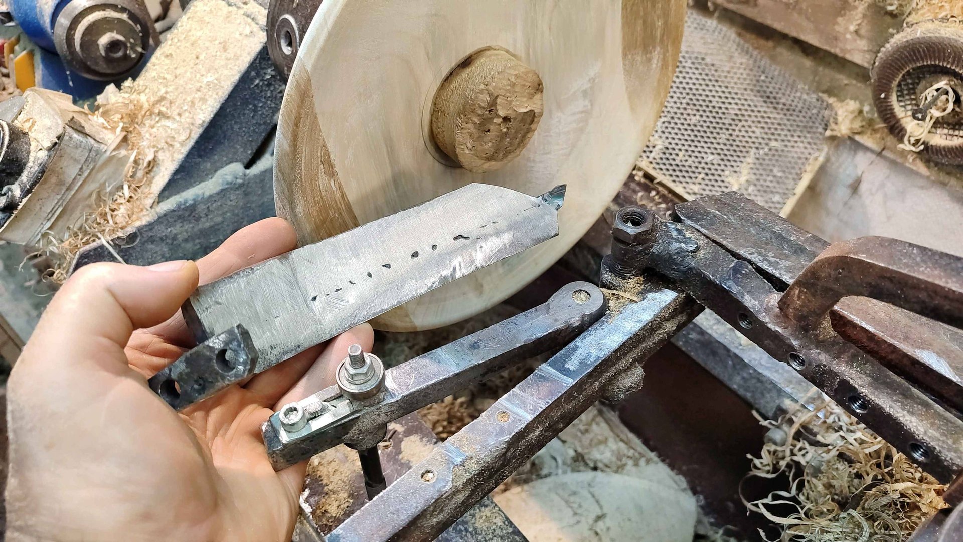 Усиление резца Bowlsaver путём добавления накладки-усилителя. смотреть онлайн