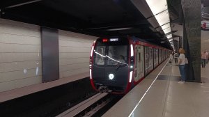 Московский метрополитен | Метро Москвы | БКЛ поезд Москва