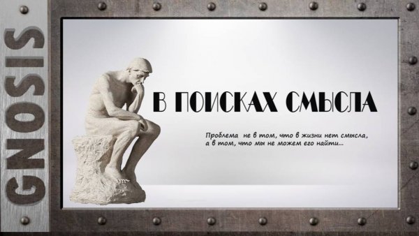 В поисках смысла