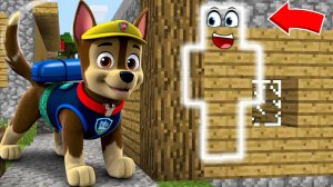 СТАЛ НЕВИДИМКОЙ И ЗАТРОЛЛИЛ ГОНЩИКА ИЗ ЩЕНЯЧИЙ ПАТРУЛЬ В МАЙНКРАФТ