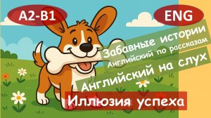 Иллюзия успеха. Английский по рассказам.Смешным рассказам.Для начинающих (А2-B1)|Английский на слух
